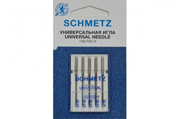 Иглы Schmetz универсальные (70x2, 80x2, 90x1), 5 шт в Жердевке