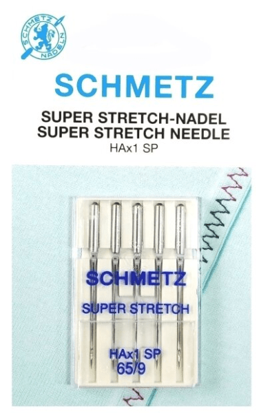 Иглы Schmetz супер-стрейч HAx1 SP 65/9, 5 шт в Жердевке